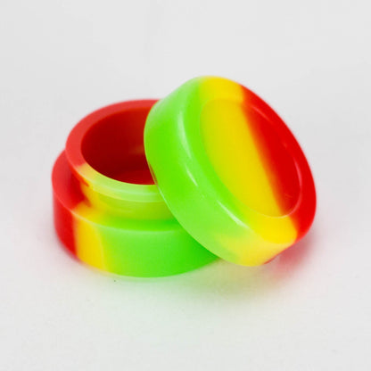 6 Pcs 440 Stainless Steel Dabber Tool Set with silicone jar-Rainbow [SMKE-103]
