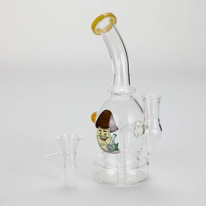 6.5″ Cartoon PrintGlass Bong [F230829-1A]