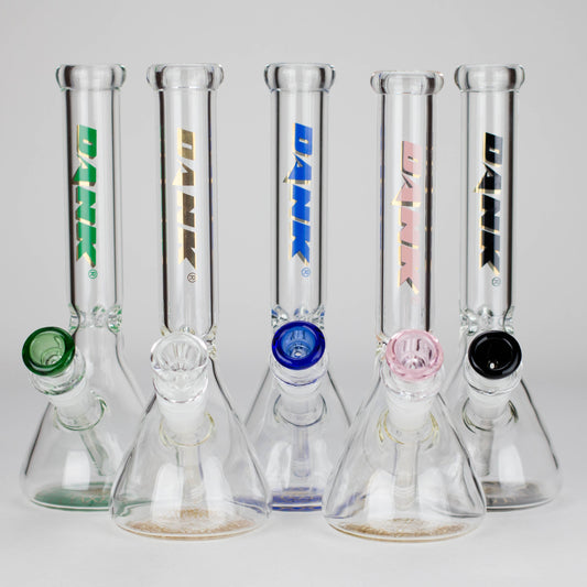 Dank | 9.5" Beaker glass water Bong