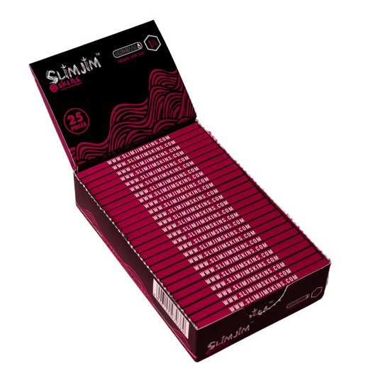 Slimjim | Original 1 1/4th Size Rolling Papers – Box of 25 Packs