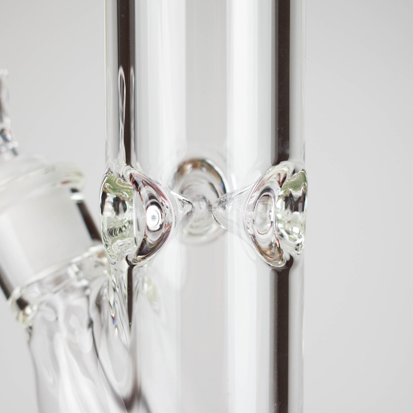 12" Cylindrical Clear Water Pipe – Straight Tube Bong | 9mm Thick