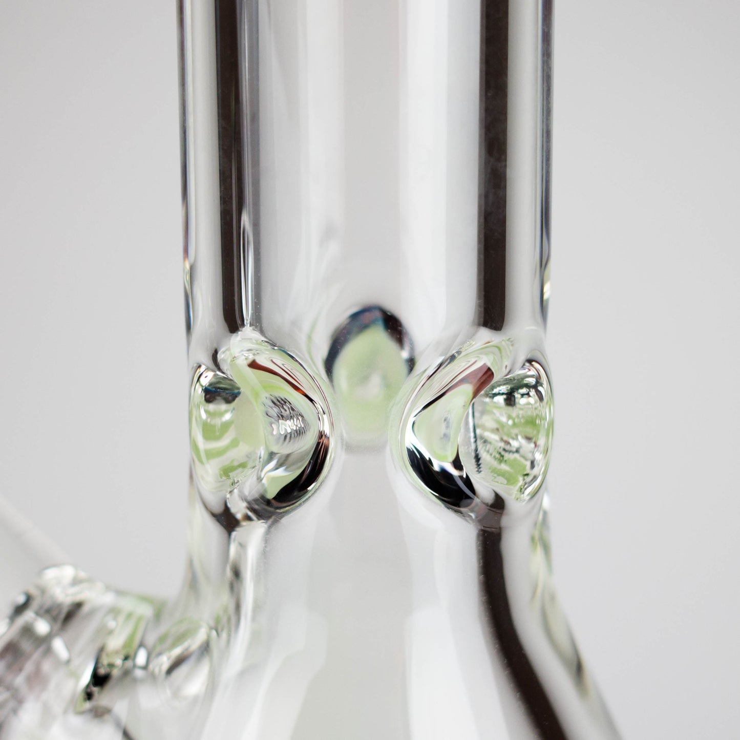 12" Classic Rim Beaker Bong – 9mm Thick Glass with 14mm Bowl Joint