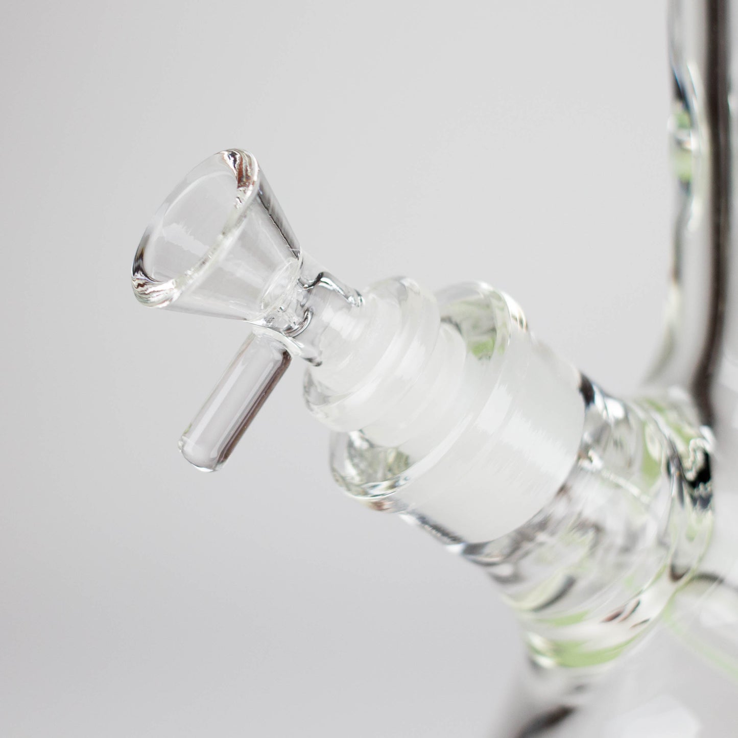 12" Classic Rim Beaker Bong – 9mm Thick Glass with 14mm Bowl Joint