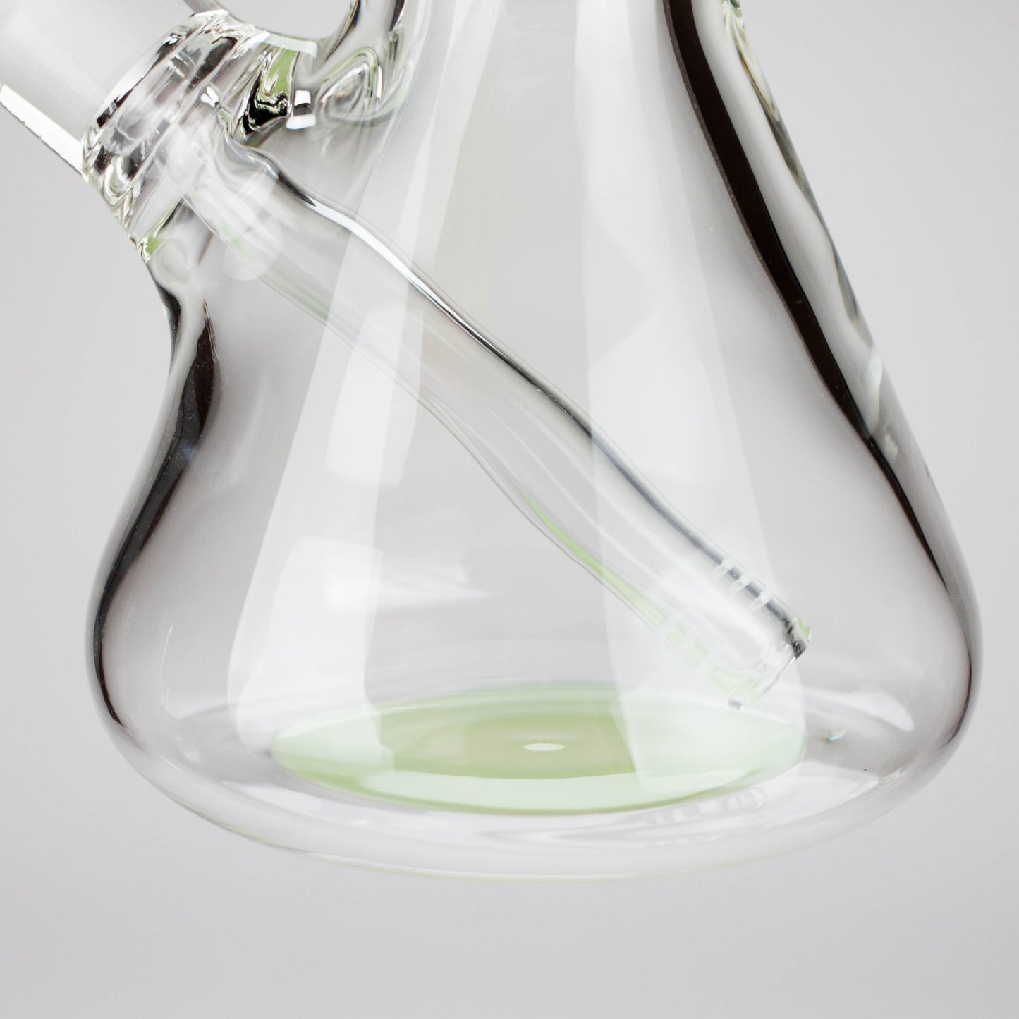 12" Classic Rim Beaker Bong – 9mm Thick Glass with 14mm Bowl Joint