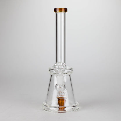 11" Glass Bong with Diffuser | 14mm Bowl Joint | Stemless Design