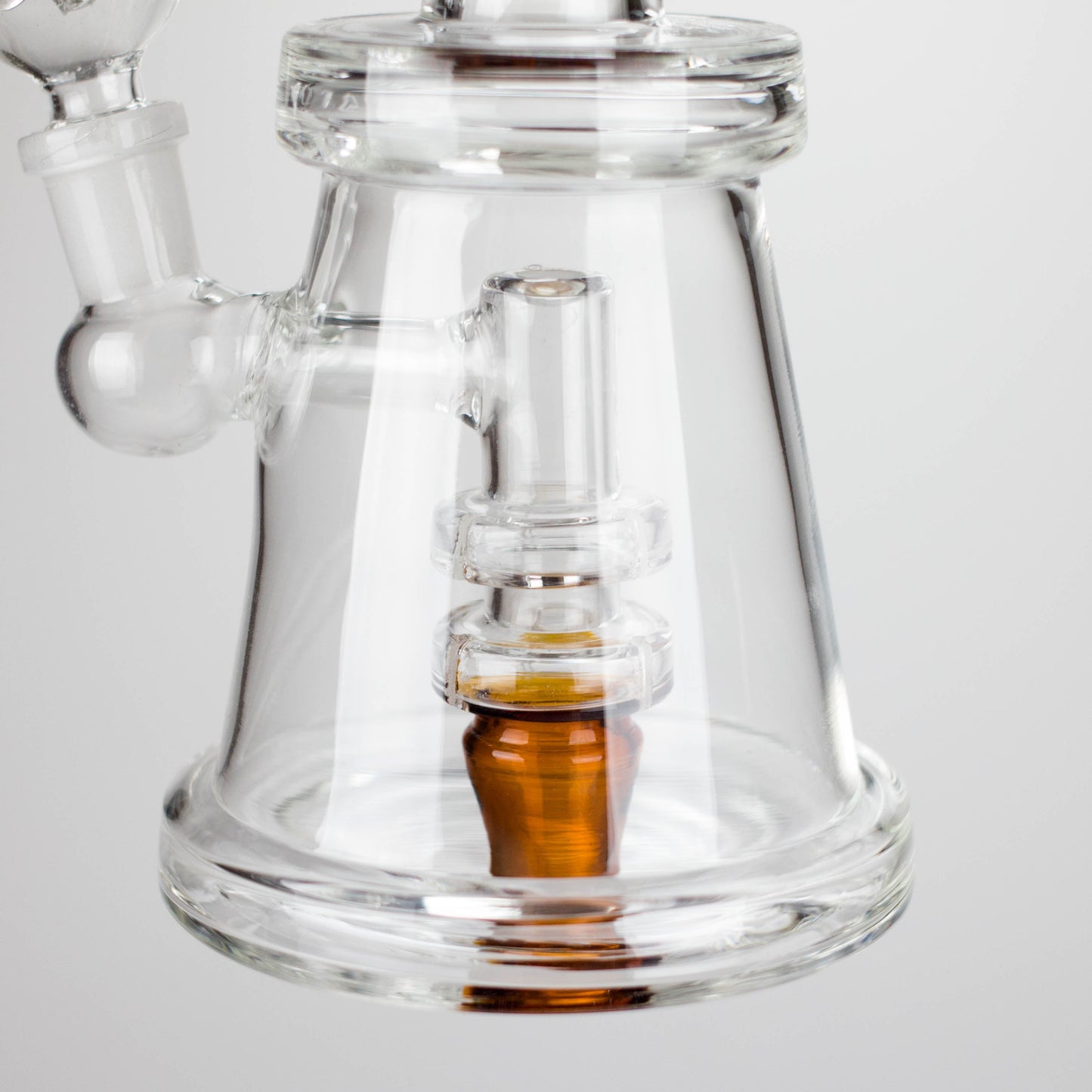 11" Glass Bong with Diffuser | 14mm Bowl Joint | Stemless Design