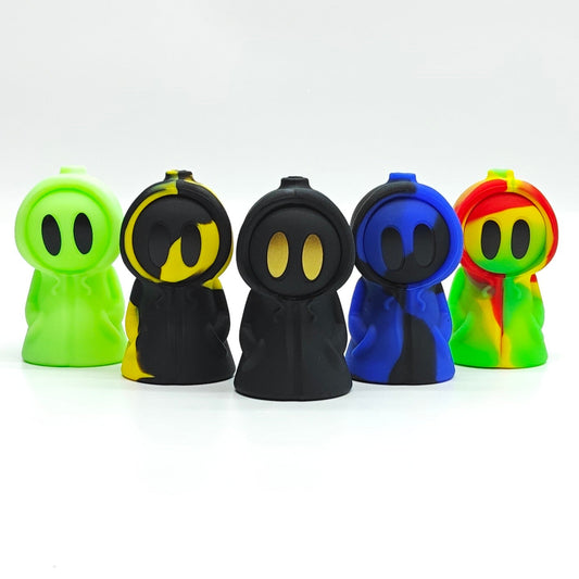 6" Hooded Reaper Waterpipe Bong
