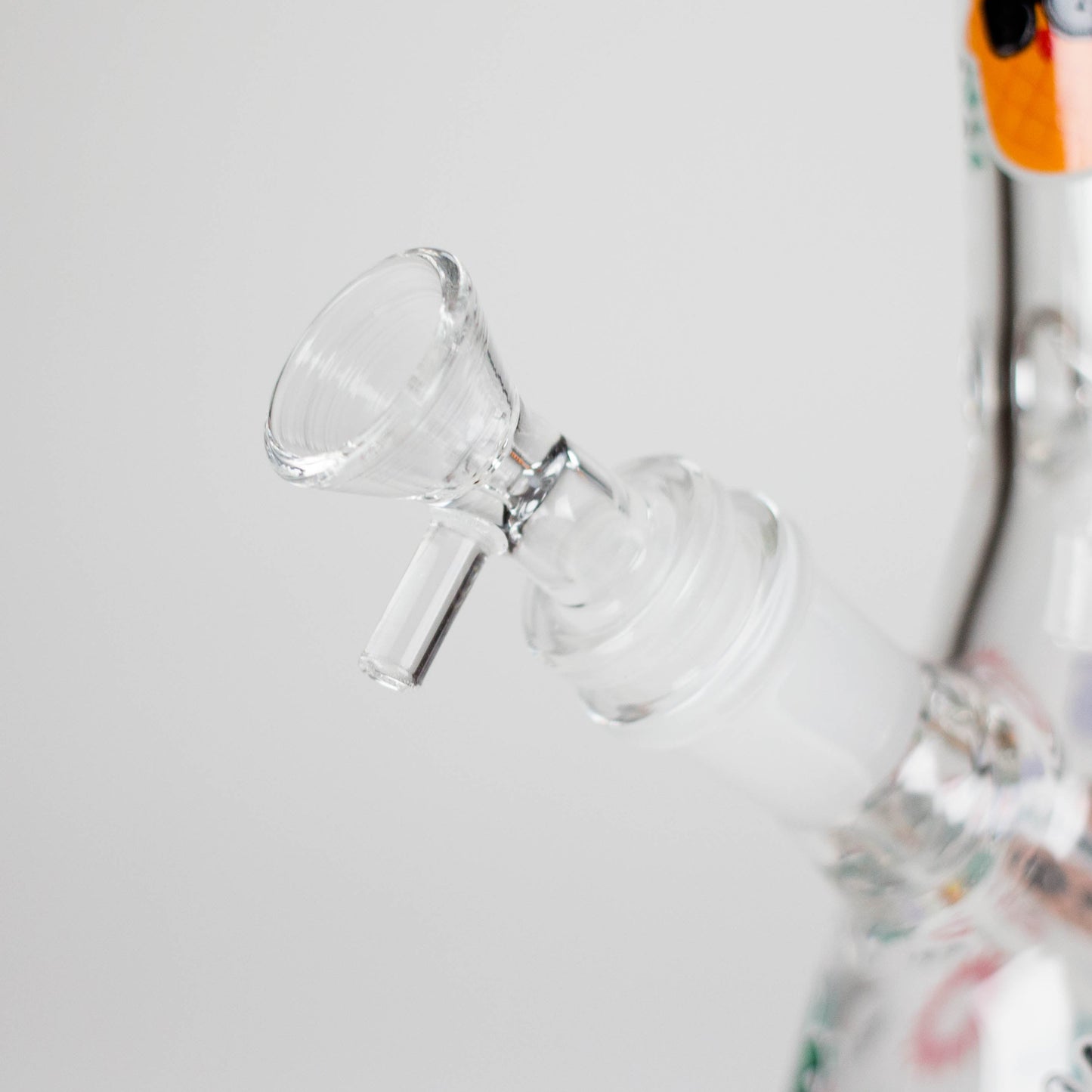 10" Glow PinePop Glass Bong – 5mm Thick Glass, Glow-in-the-Dark Pineapple Design