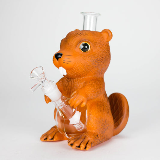 9.8'' Vinyl Pumpkin Ghost Baby Water Pipe