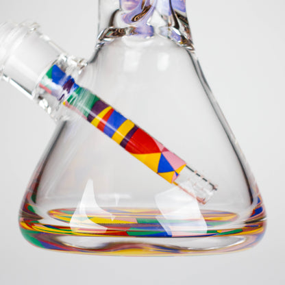 Cheech | 13″ Cat Decal Beaker Bong – CA-034