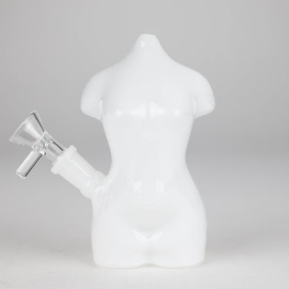 5.5" Curvy Glass Bong