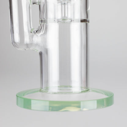 18" Straight Glass Water Pipe with Dual Percolator – Assorted Colors