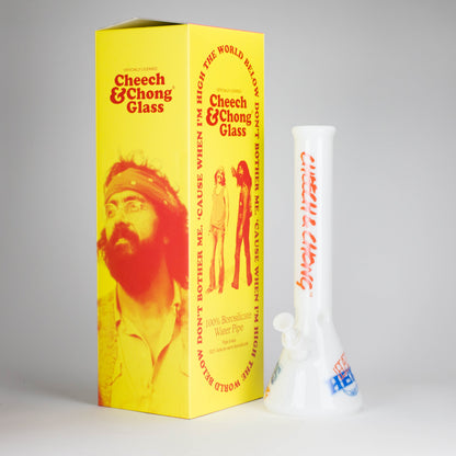 Cheech & Chong® Glass | 15" Tall Nice Dreams Beaker Base Water Pipe