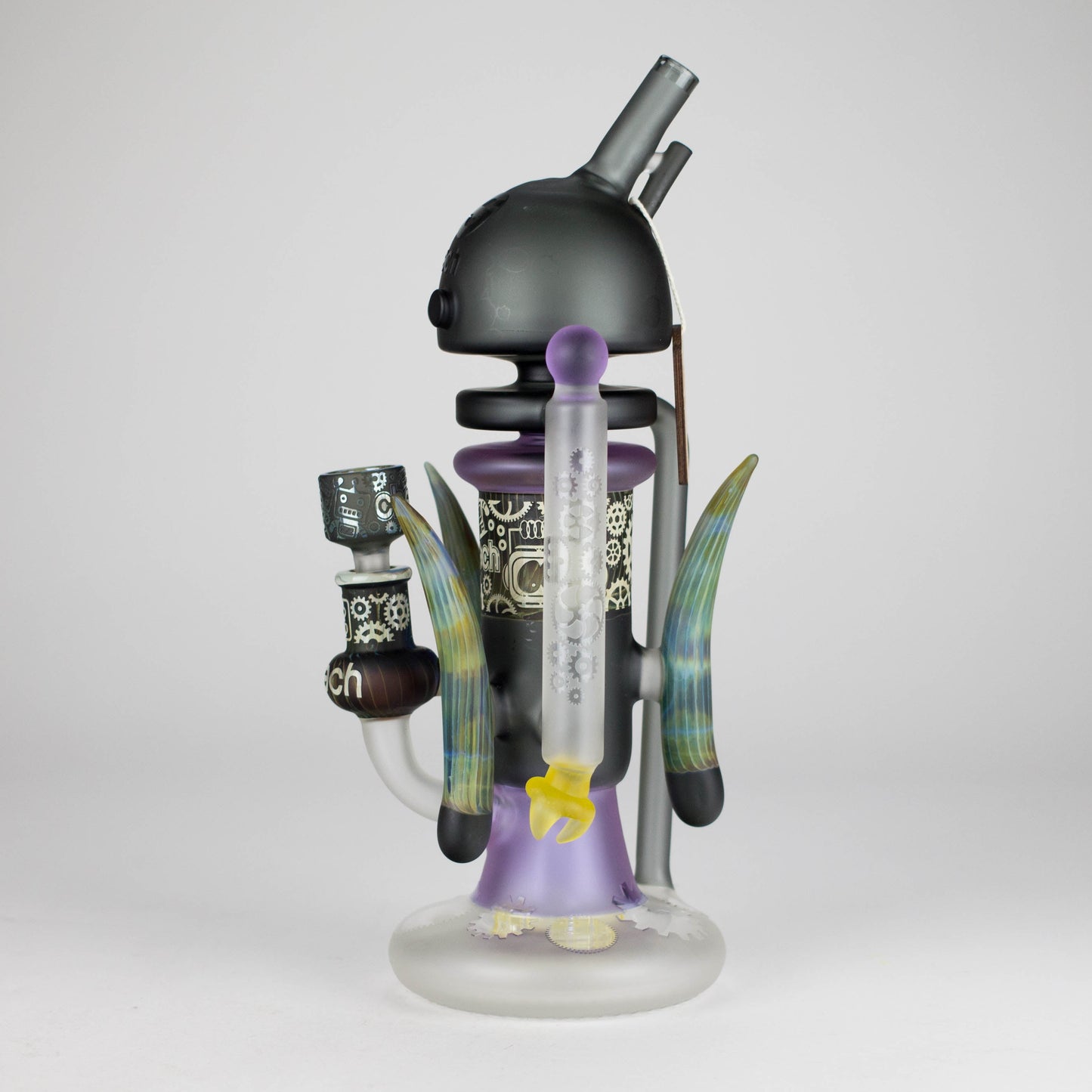 Cheech | 12″ AI Bubble Bot Deluxe  bong – CHE‑30x