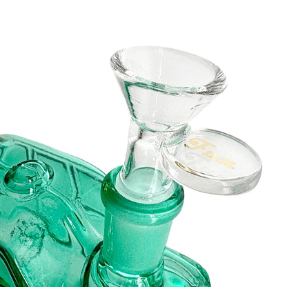4-1/2" Car Shape Glass Bong – Compact & Stemless