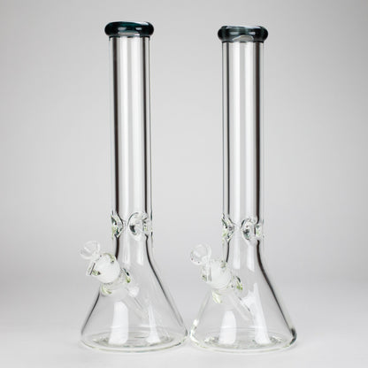 16 inch 9mm Beaker base glass bong [C4112-B+CC268]