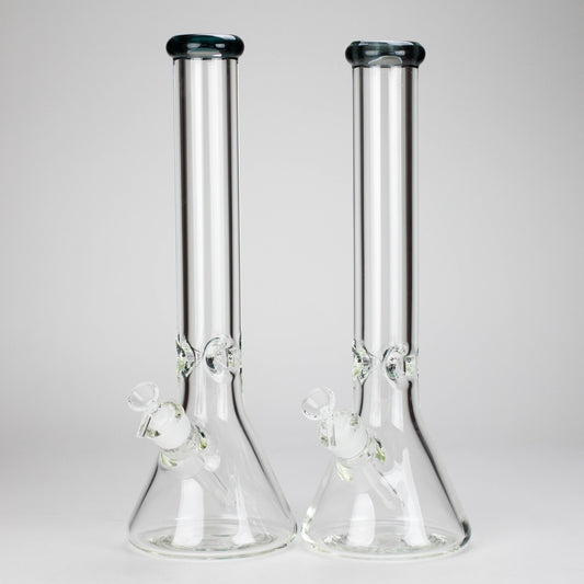 16 inch 9mm Beaker base glass bong [C4112-B+CC268]
