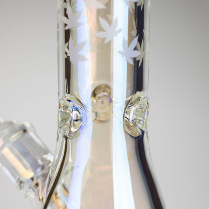 Xtreme | 13″ 7mm Electro-Plated Beaker Bong – (XTR-210)