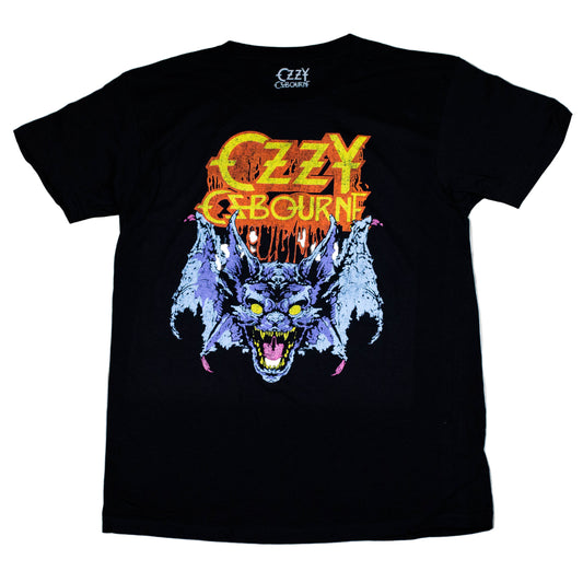 Ozzy Osbourne | “Bat Eyes” Short Sleeve Unisex Black T-Shirt – Officially Licensed Rock Band Tee