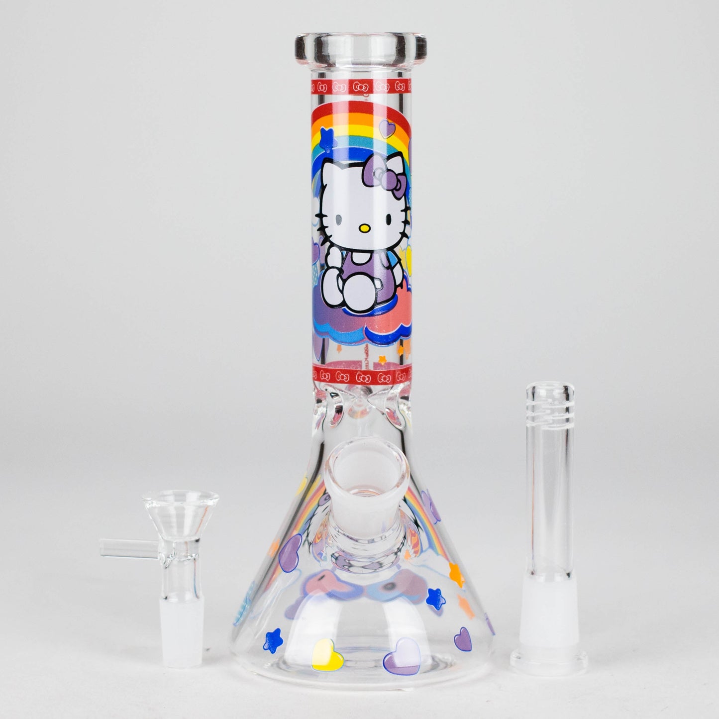 7.5" Glow-in-the-Dark PK Cartoon Beaker Bong – [PIP880]