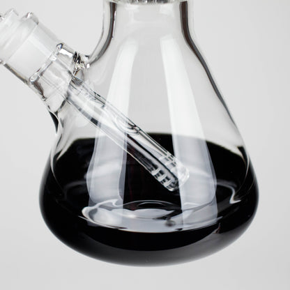 Genie | 17.5" 10-Arm 9mm Colored Bottom Glass Bong [GE4180]