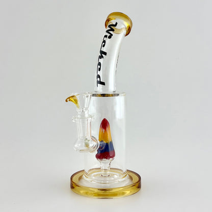 Wicked | 8" Wig-Wag Dome Perc Dab Rig