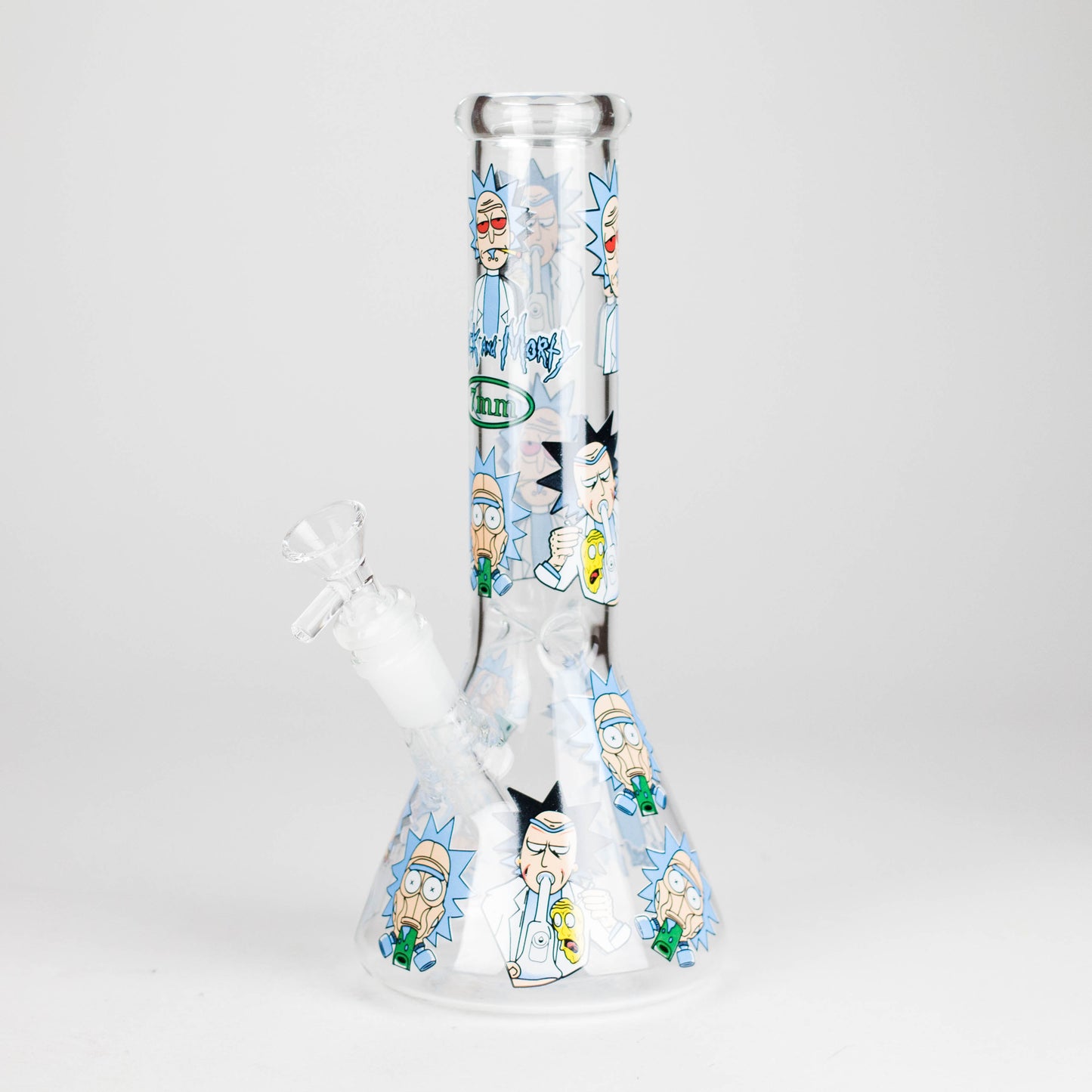 Z10" Cartoon Glass Bong – Fun & Functional Smoking Piece