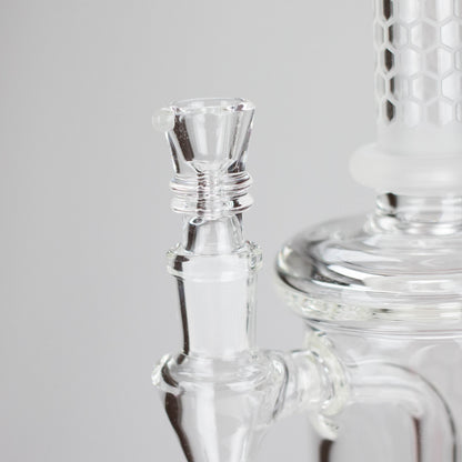 9" HCOMB HEX ETCHED CAPSULE RIG - 60MM