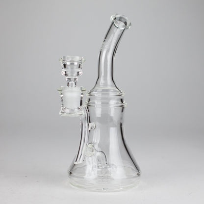 Nami Glass | 9" Ripple Dab Rig – Premium Borosilicate with Signature Inline Design