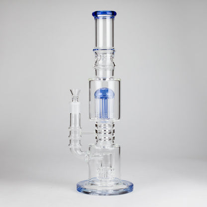 16" Glass Bong – 10-Arm Tree Perc with Matrix Perc for Maximum Filtration