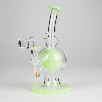 8" Ball Rig – Compact Dab Rig with Quartz Banger