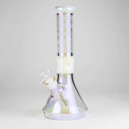 12.5" Hologram Beaker Glass Bong