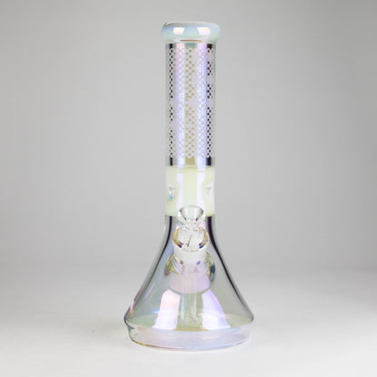 12.5" Hologram Beaker Glass Bong