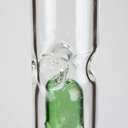 16" Triple Perc Straight Tube – Premium Glass Bong with Maximum Filtration