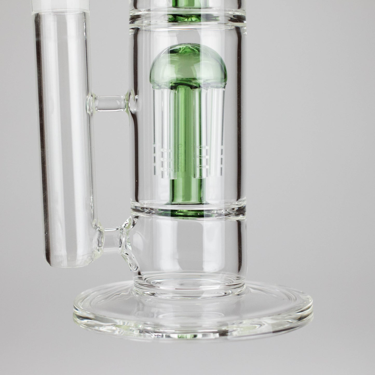 16" Triple Perc Straight Tube – Premium Glass Bong with Maximum Filtration