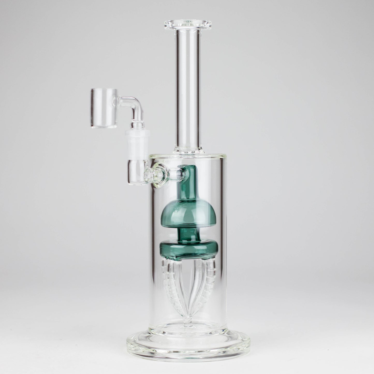 11" 2-in-1 Glass Dab Rig with Percolator