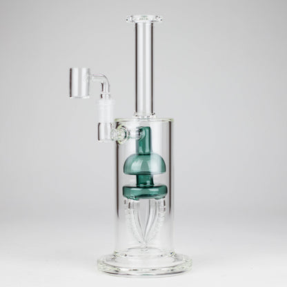 11" 2-in-1 Glass Dab Rig with Percolator