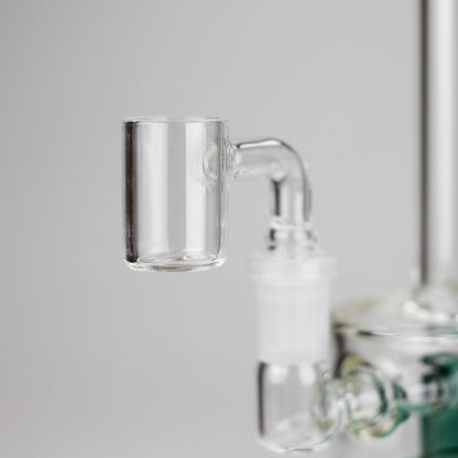 11" 2-in-1 Glass Dab Rig with Percolator