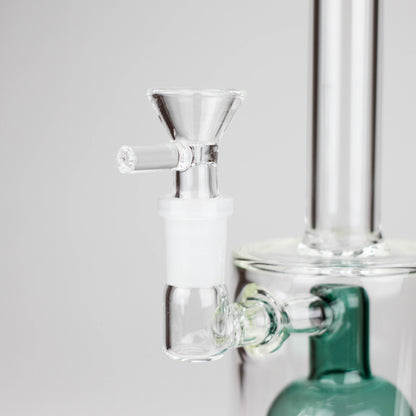 11" 2-in-1 Glass Dab Rig with Percolator