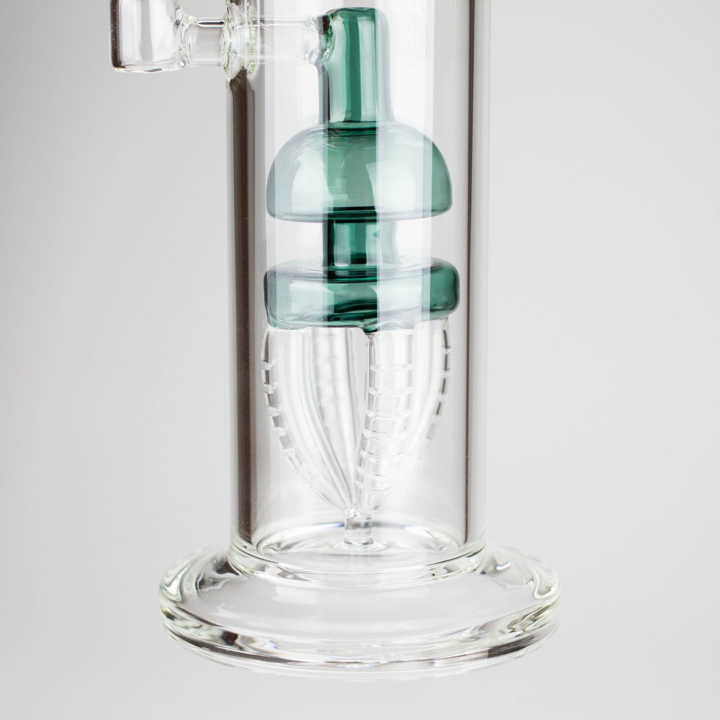 11" 2-in-1 Glass Dab Rig with Percolator