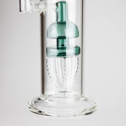 11" 2-in-1 Glass Dab Rig with Percolator