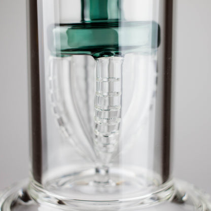 11" 2-in-1 Glass Dab Rig with Percolator
