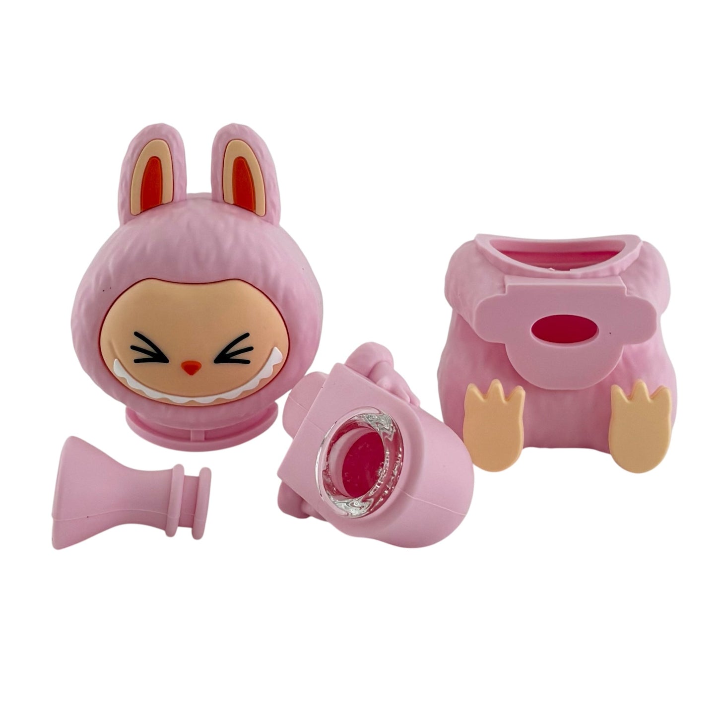 6" Elf Monster Silicone Water Pipe