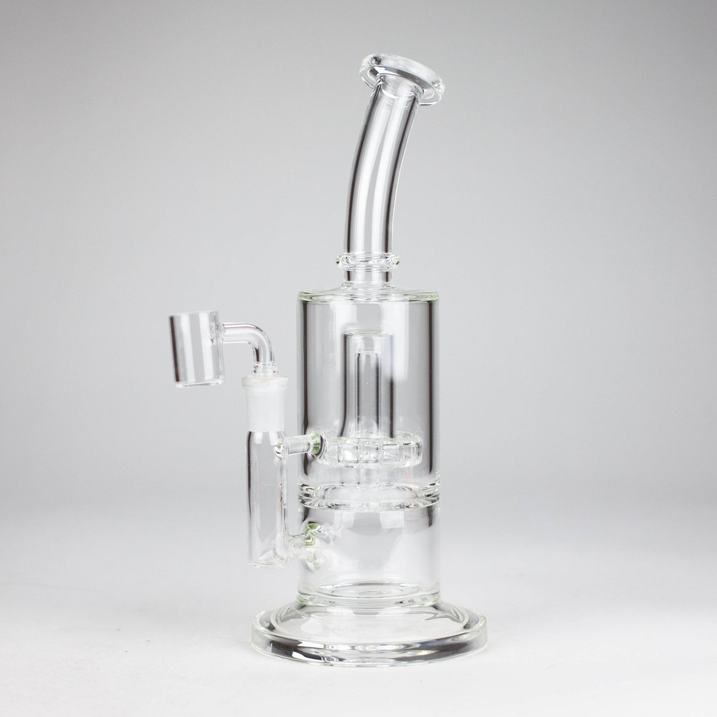 Z9" 2-in-1 Color accented Glass Dag Rig with Percolator