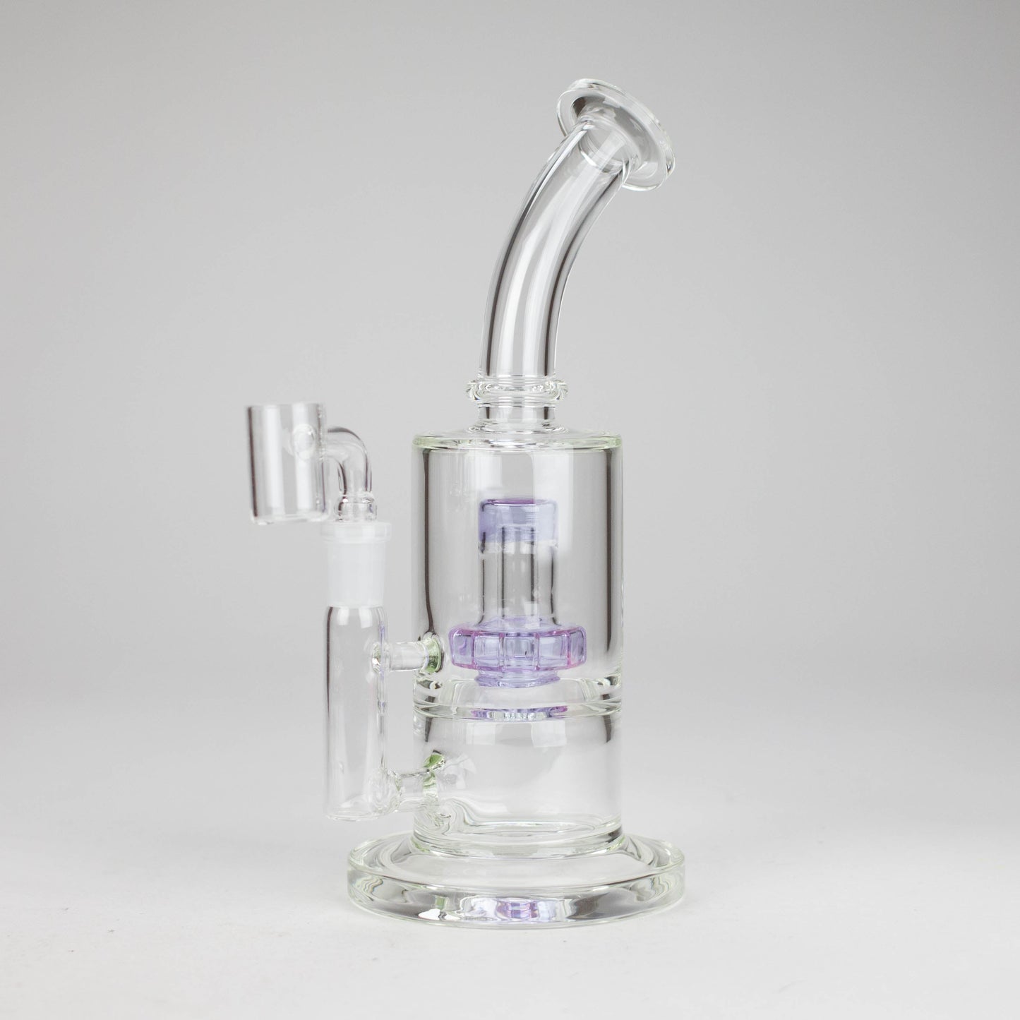Z9" 2-in-1 Color accented Glass Dag Rig with Percolator