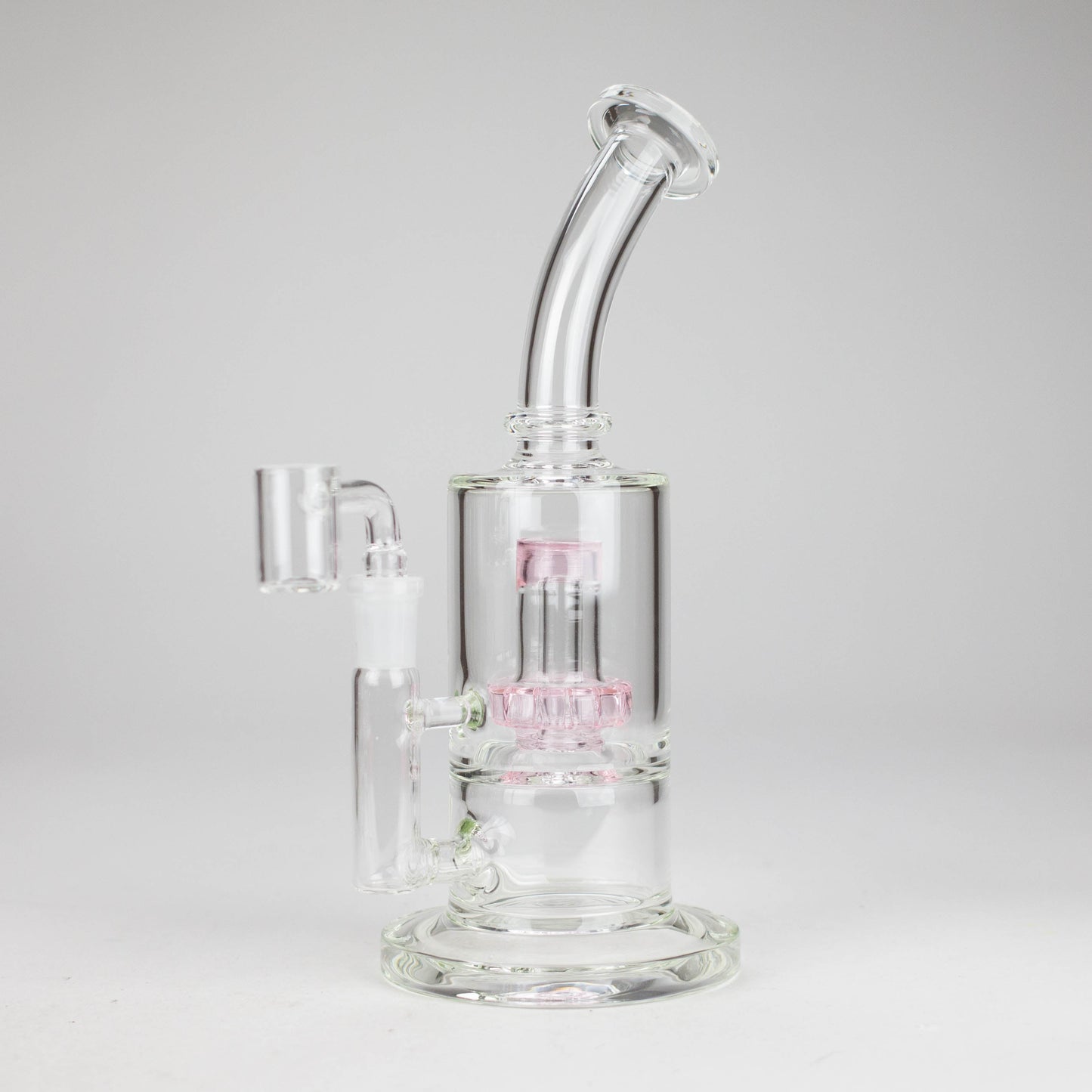Z9" 2-in-1 Color accented Glass Dag Rig with Percolator