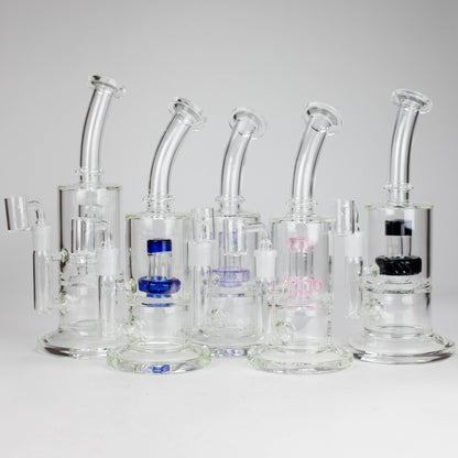 Z9" 2-in-1 Color accented Glass Dag Rig with Percolator