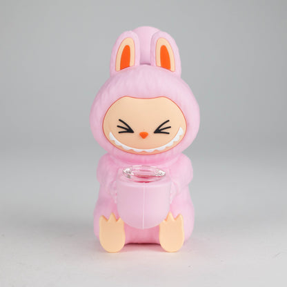 6" Popular Character Design Silicone Bong