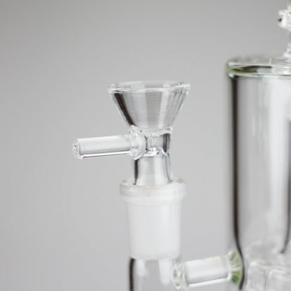 Z9" 2-in-1 Color accented Glass Dag Rig with Percolator
