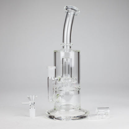 Z9" 2-in-1 Color accented Glass Dag Rig with Percolator